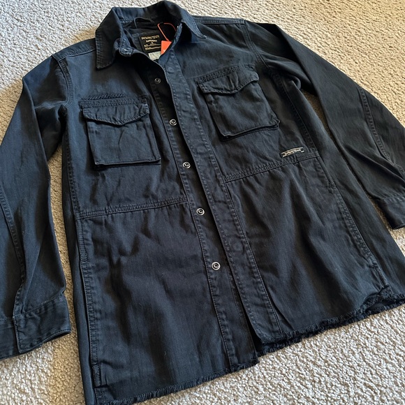 🆕SUPERDRY Crafted Overshirt - Picture 7 of 13